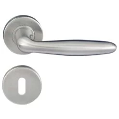 Poignée De Porte STELLA à Rosace à Condamnation