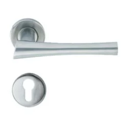 Poignée De Porte ROSEAU à Rosace à Condamnation