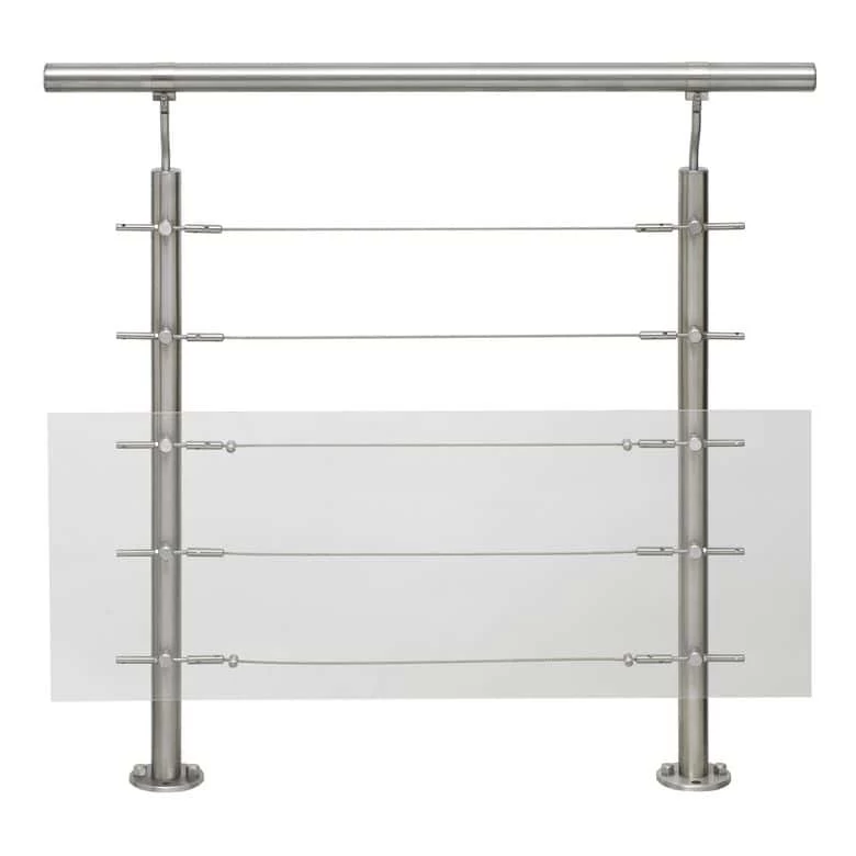 Balustrade Intérieure En Inox Inoxia Avec Tubes 4 Balustrade Intérieure En Inox Inoxia Avec Tubes – Image 2