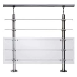 Balustrade Intérieure En Inox Inoxia Avec Tubes 7 Balustrade Intérieure En Inox Inoxia Avec Tubes -Décor Soldes 201002451