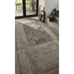 Carrelage Tout Usage CASTEL Aspect Bois 30 X 60 Cm -Décor Soldes 201412132