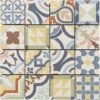 Carrelage Mosaïque PATCHWORK Effet Ciment 31.8 X 31.8 Cm -Décor Soldes 201516183