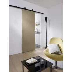 Système Coulissant En Applique HARLEM Porte Bois -Décor Soldes 201516436