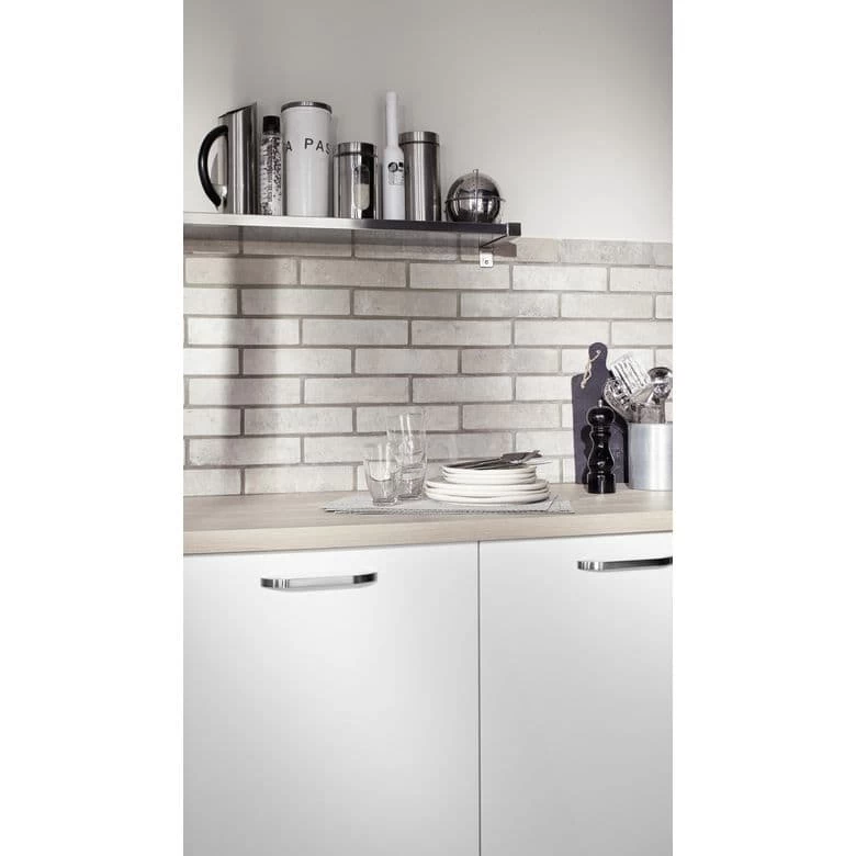 Carrelage Murs FACTORY Aspect Brique Mat 6 X 25 Cm 3 Carrelage Murs FACTORY Aspect Brique Mat 6 X 25 Cm