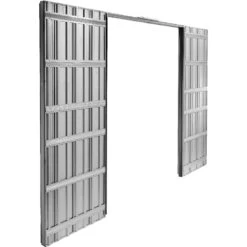 Système Coulissant Prestige Uno Intégré Pour 2 Portes à Condamnation