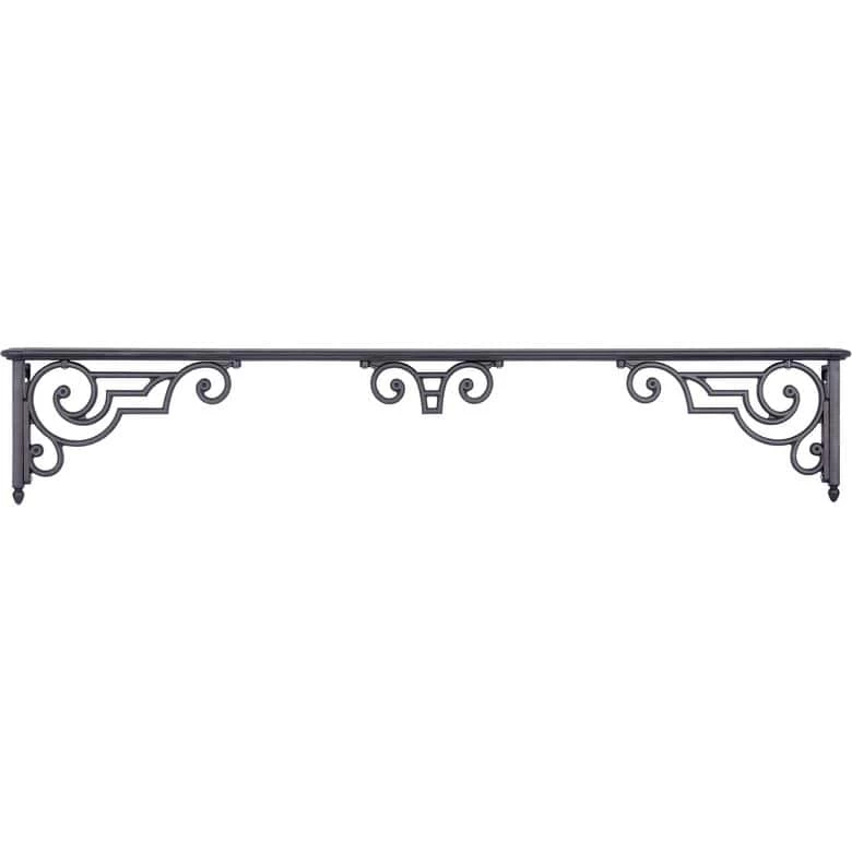 Appui De Fenêtre Pernety Avec Motif Central Et Latéraux - Applique 3 Appui De Fenêtre Pernety Avec Motif Central Et Latéraux - Applique