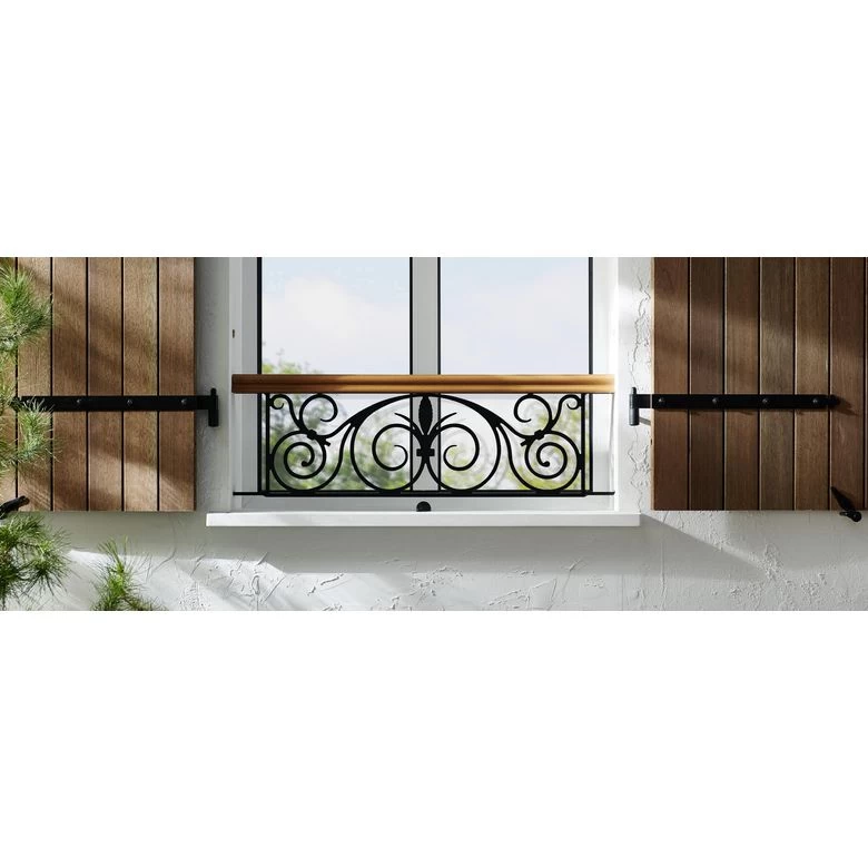 Appui De Fenêtre Florence H.32 Cm Main Courante En Tauari Prépeint 4 Appui De Fenêtre Florence H.32 Cm Main Courante En Tauari Prépeint – Image 2