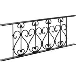 Appui De Fenêtre Malesherbes H.40 Cm Main Courante En Fer