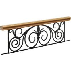 Appui De Fenêtre Florence H.32 Cm Main Courante En Tauari