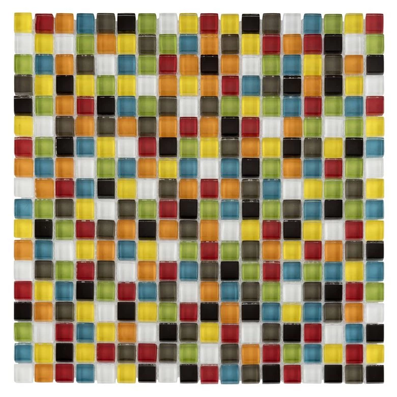 Carrelage Mosaïque DIABOLO Verre Couleur 30 X 30 Cm 3 Carrelage Mosaïque DIABOLO Verre Couleur 30 X 30 Cm