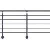 Balustrade Lisséo En Aluminium Fixation Latérale 2 Balustrade Lisséo En Aluminium Fixation Latérale -Décor Soldes 201927794