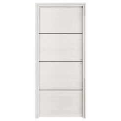 Bloc-porte ROXIE Fin De Chantier Acoustique Inserts Noir