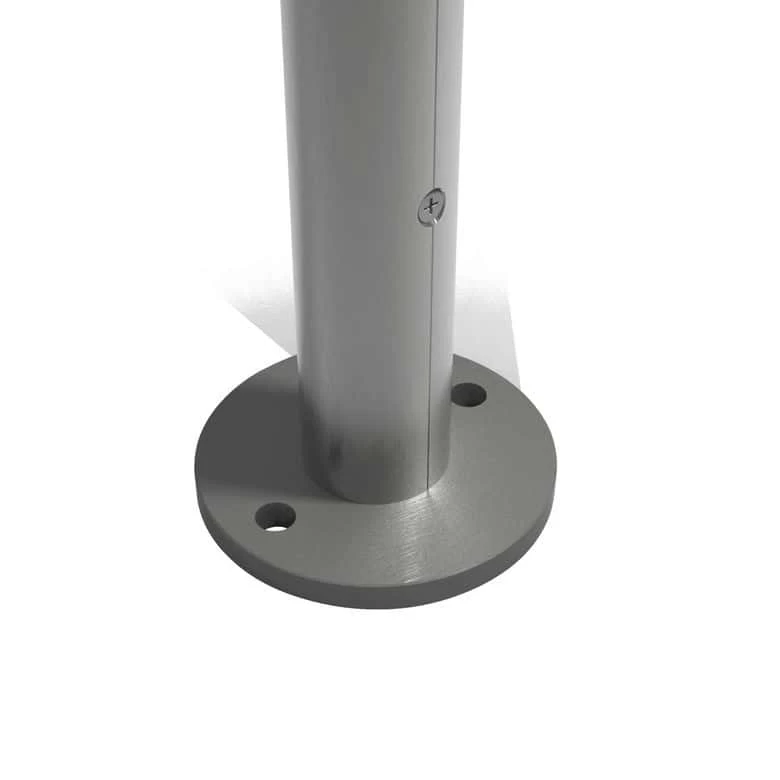 Balustrade Lisséo En Aluminium - Poteau à Plat 7 Balustrade Lisséo En Aluminium - Poteau à Plat – Image 5