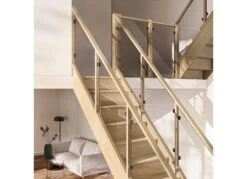 Balustrade EMERENCE En Hêtre Sur Mesure -Décor Soldes 202340064 1