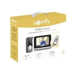 Somfy 1871265 - Visiophone V500 Connect, Interphone Connecté -Décor Soldes 202341402
