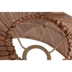Abat Jour Pour Luminaire En Rotin Naturel Forme Dôme - Naturel -Décor Soldes abat jour luminaire en rotin naturel forme dome 6