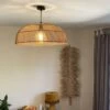 Abat Jour Pour Luminaire En Rotin Naturel Forme évasée - Naturel 1 Abat Jour Pour Luminaire En Rotin Naturel Forme évasée - Naturel -Décor Soldes abat jour luminaire en rotin naturel forme evasee