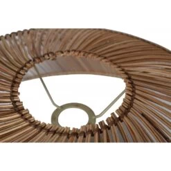 Abat Jour Pour Luminaire En Rotin Naturel Forme évasée - Naturel -Décor Soldes abat jour luminaire en rotin naturel forme evasee 5
