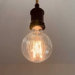 Ampoule LED E27 Striée D9.5cm Pour Luminaire