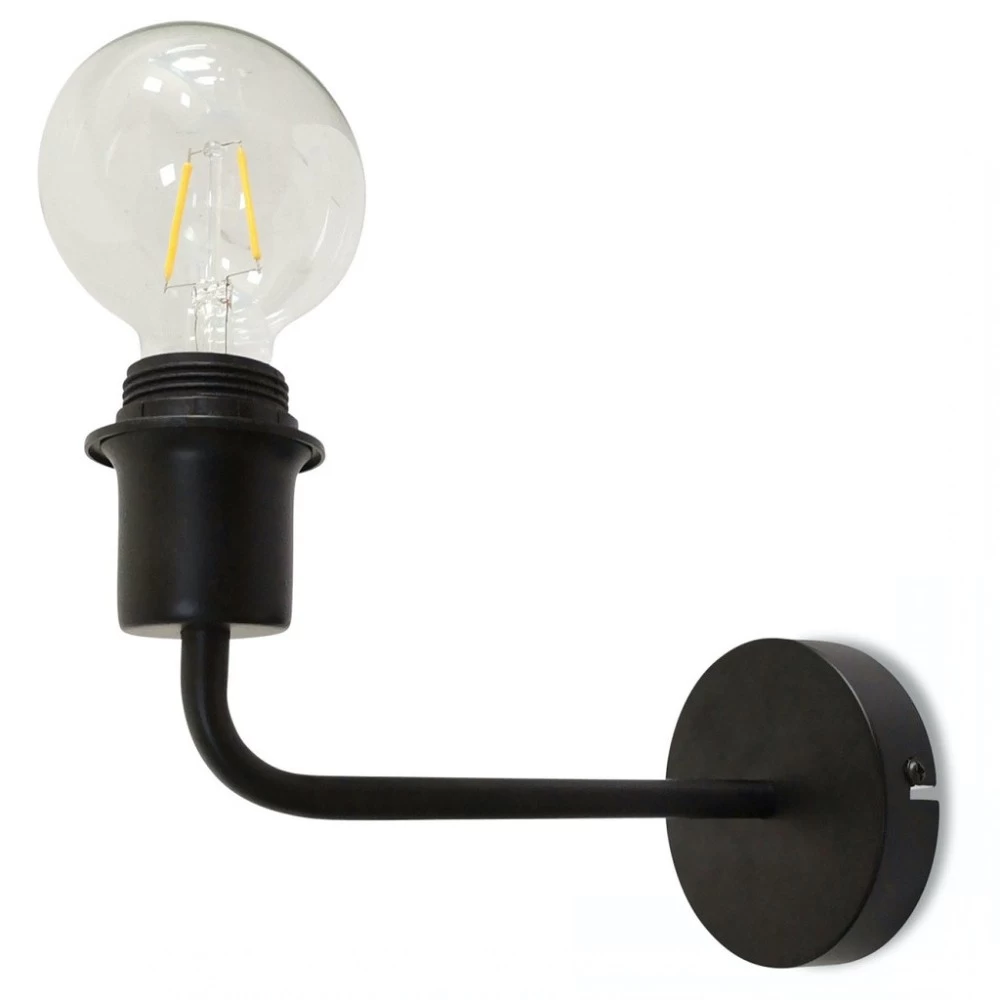 Applique En Métal Noir Coudée - Opjet Paris 4 Applique En Métal Noir Coudée - Opjet Paris – Image 2