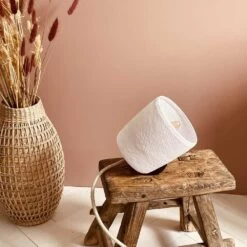 Applique Magnétique En Fil Tissé Coloris Blanc - La Case De Cousin Paul -Décor Soldes applique magnet coloris blanc la case de cousin paul 3