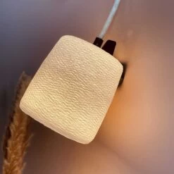 Applique Magnétique En Fil Tissé Coloris Blanc - La Case De Cousin Paul -Décor Soldes applique magnet coloris blanc la case de cousin paul 4