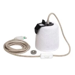 Applique Magnétique En Fil Tissé Coloris Blanc - La Case De Cousin Paul -Décor Soldes applique magnet coloris blanc la case de cousin paul 5