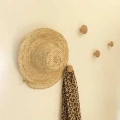 Chapeau En Palmier Pour Déco Murale Fait Main Au Maroc - 3 Tailles -Décor Soldes chapeau en palmier deco murale fait main 3