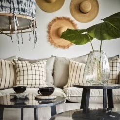 Chapeau XL En Paille Avec Franges D. 50 Cm Couleur Naturelle 9 Chapeau XL En Paille Avec Franges D. 50 Cm Couleur Naturelle -Décor Soldes chapeau paille franges xl naturel 3