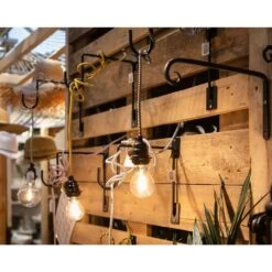 Crochet En Fer Forgé Porte-lanterne Ou Luminaire Taille M 6 Crochet En Fer Forgé Porte-lanterne Ou Luminaire Taille M -Décor Soldes crochet en fer forge porte lanterne ou luminaire 1