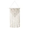 Déco Murale Macramé écru Et Perle De Bois -Décor Soldes deco murale macrame ecru et perle de bois