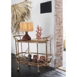 Déco Naturelle Murale Demi-ronde En Feuilles Palmier - Madam Stoltz 7 Déco Naturelle Murale Demi-ronde En Feuilles Palmier - Madam Stoltz -Décor Soldes deco naturelle demi ronde feuilles palmier stoltz 2