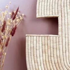 Décoration Murale Naturelle Masque Abstrait H80cm 8 Décoration Murale Naturelle Masque Abstrait H80cm -Décor Soldes decoration murale naturelle masque abstrait h80cm 2