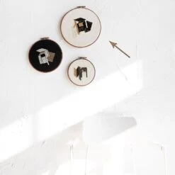 Décoration Murale Ronde Faite Main En Perles Sur Canevas 9 Décoration Murale Ronde Faite Main En Perles Sur Canevas -Décor Soldes decoration murale perles sur canevas 3