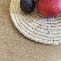 Dessous De Plat Artisanat Berbère Rond En Raphia -Décor Soldes dessous de plat berbere rond en raphia 4