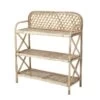 Étagère En Canne Naturelle 3 Tablettes Ezra Bloomingville -Décor Soldes etagere en canne naturelle 3 tablettes ezra