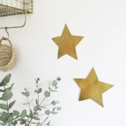 Etoile Dorée Décorative à Suspendre Ou Associer