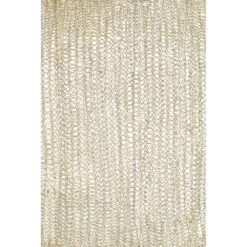 Grande Suspension Maille Métallique En Gaze Métal -Décor Soldes grande suspension maille metallique marron 1