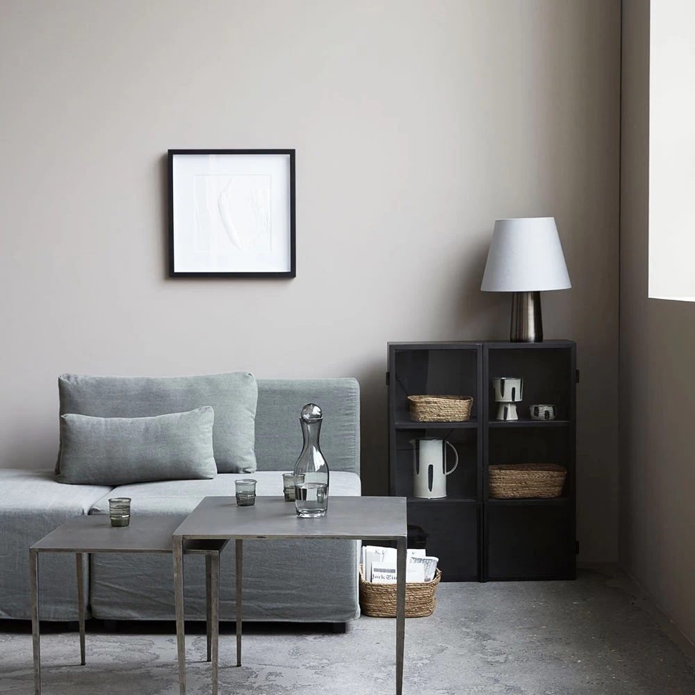 Lampe à Poser Bakora En Métal Et Abat Jour Jute Gris - House Doctor 5 Lampe à Poser Bakora En Métal Et Abat Jour Jute Gris - House Doctor – Image 3