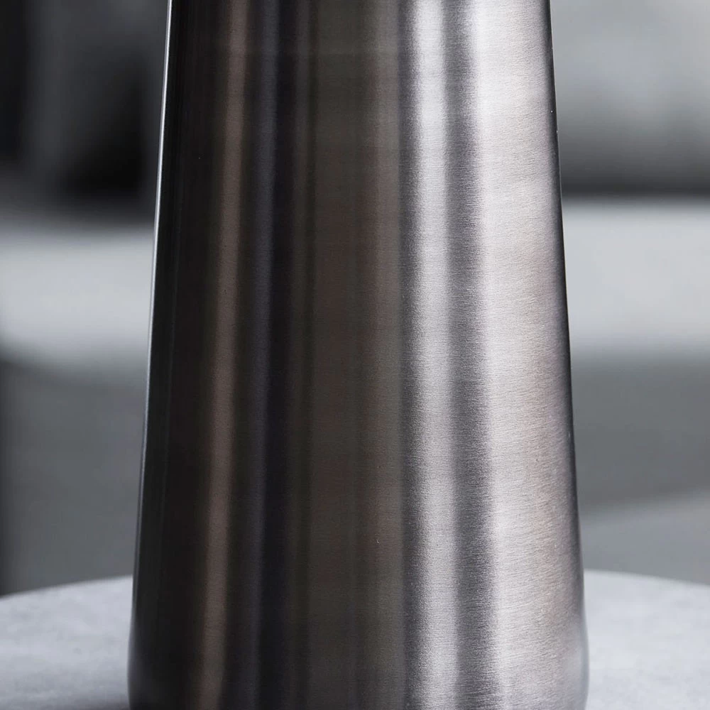 Lampe à Poser Bakora En Métal Et Abat Jour Jute Gris - House Doctor 6 Lampe à Poser Bakora En Métal Et Abat Jour Jute Gris - House Doctor – Image 4