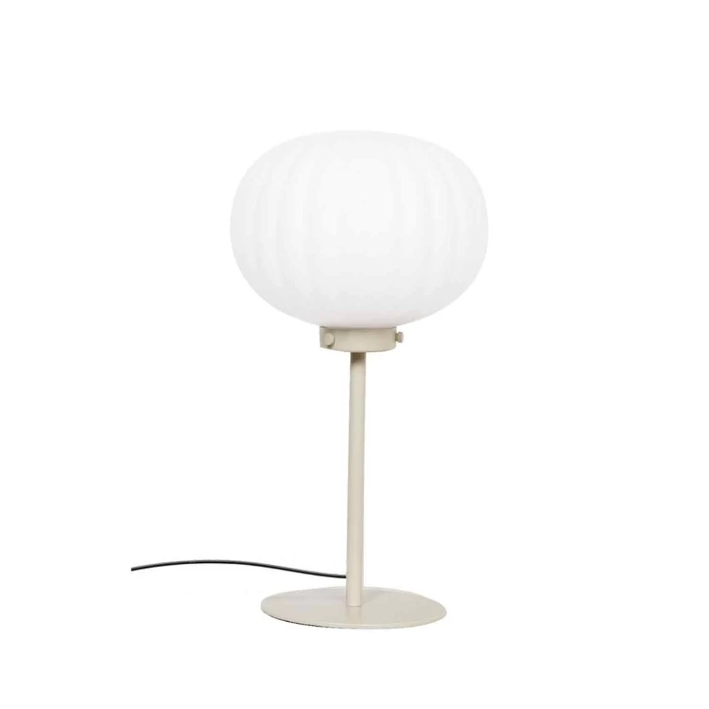 Lampe à Poser Opaline H37cm 3 Lampe à Poser Opaline H37cm