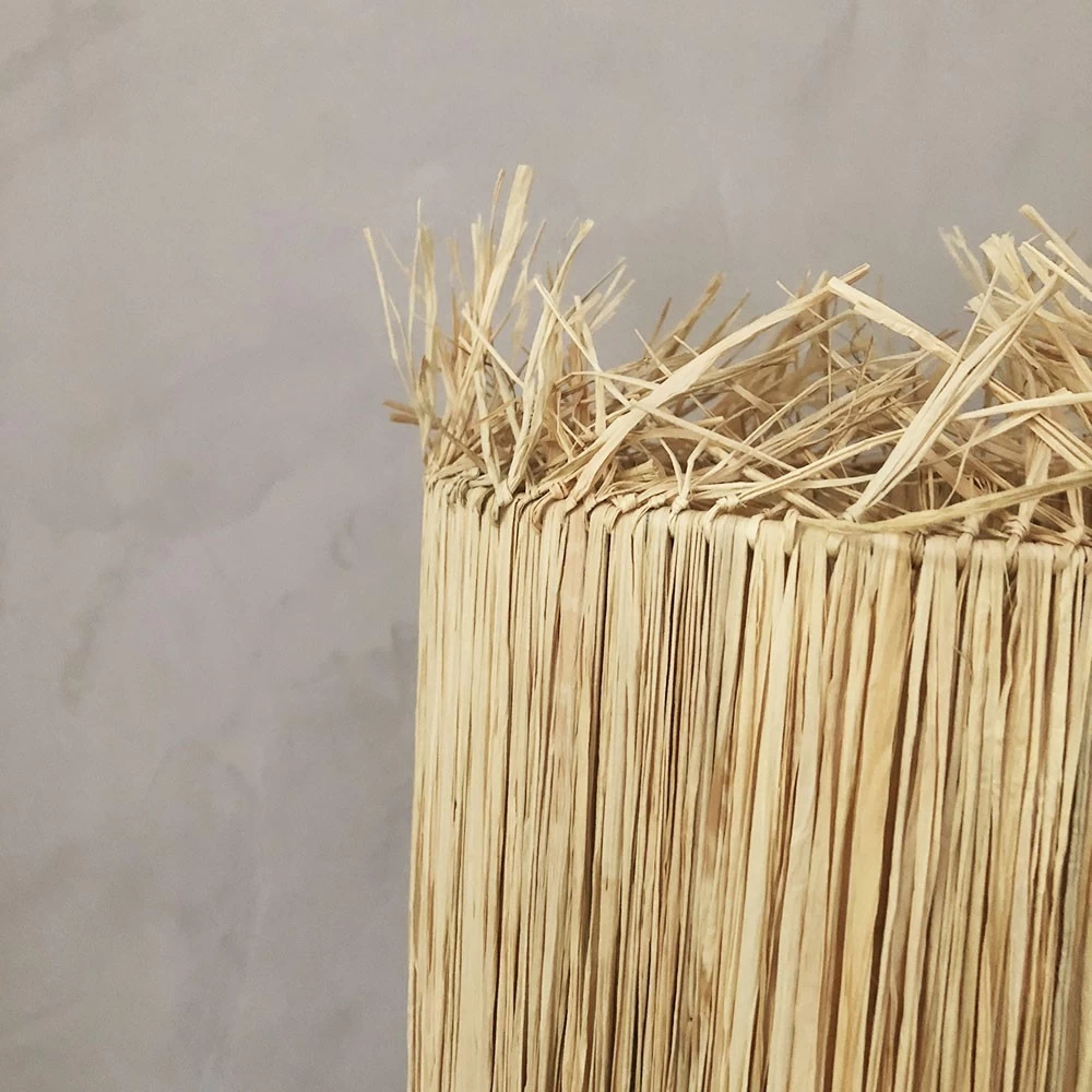 Lampe à Poser XL Avec Abat-jour En Raphia Fait Main - Hauteur 65 Cm 4 Lampe à Poser XL Avec Abat-jour En Raphia Fait Main - Hauteur 65 Cm – Image 2