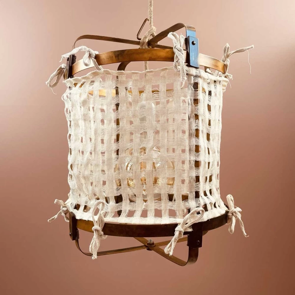 Lanterne Thaïlandaise Métal Et Soie Blanche Crème Ajouré M 3 Lanterne Thaïlandaise Métal Et Soie Blanche Crème Ajouré M