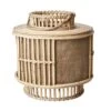 Lanterne XL à Poser Ou Suspendre En Rotin Et Jute H. 40 Cm 1 Lanterne XL à Poser Ou Suspendre En Rotin Et Jute H. 40 Cm -Décor Soldes lanterne xl poser ou suspendre rotin et jute