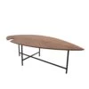 Leaf Table Basse Noyer L120 1 Leaf Table Basse Noyer L120 -Décor Soldes leaf table basse noyer l120