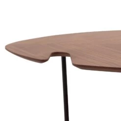 Leaf Table Basse Noyer L120 -Décor Soldes leaf table basse noyer l120 4