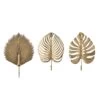 Lot De 3 Grands Crochets Feuilles En Métal Coloris Laiton - Bloomingville 2 Lot De 3 Grands Crochets Feuilles En Métal Coloris Laiton - Bloomingville -Décor Soldes lot de 3 grands crochets feuilles en metal coloris laiton bloomingville