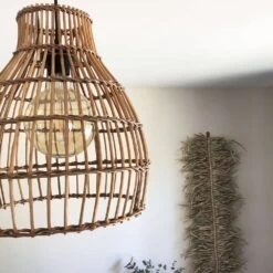 Abat Jour Pour Luminaire Naturel Sofia En Rotin Naturel Forme Nasse Marron 11 Abat Jour Pour Luminaire Naturel Sofia En Rotin Naturel Forme Nasse Marron -Décor Soldes luminaire naturel l sofia en rotin marron 3