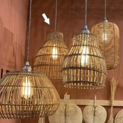 Abat Jour Pour Luminaire Naturel Sofia En Rotin Naturel Forme Nasse Marron 13 Abat Jour Pour Luminaire Naturel Sofia En Rotin Naturel Forme Nasse Marron -Décor Soldes luminaire naturel l sofia en rotin marron 5