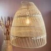 Abat Jour Pour Lampe En Rotin Naturel Laura Version XXL 1 Abat Jour Pour Lampe En Rotin Naturel Laura Version XXL -Décor Soldes lustre en rotin naturel eugenie 60cm